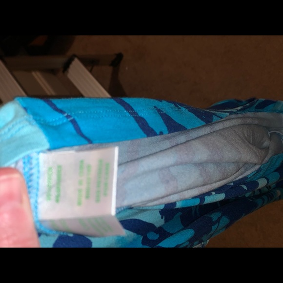 Lily Pulitzer L  Blue Get Inky Tessa dress, EUC - Picture 5 of 10